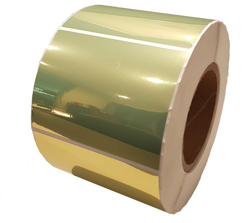 LX8038102 Primera Gloss Gold Polyester Label Stock 38mm x 102mm, 660 labels LX8038102 Primera Gloss Gold Polyester Label Stock 38mm x 102mm, 660 labels