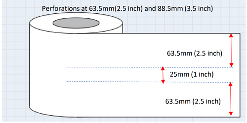 Primera Impressa IP60 Card Photo Paper 2 x 2.5 inch - 2 pack (57356-001)