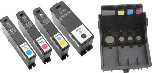 LX900 multi-pack Ink Cartridges CMYK plus Semi-permanent Print Head