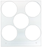 Primera Eddie Manual Tray 47mm 5 Circles (53259DTM-M0013)