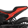 Left side tail cover for S2 Del Mar and S2 Alpinista Quasar Red