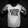 LiveWire Shop Tee - White