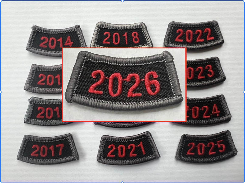 The Wall That Heals Escort Year Rocker