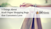 5 Things About Kraft Paper Shopping Bags that Customers Love