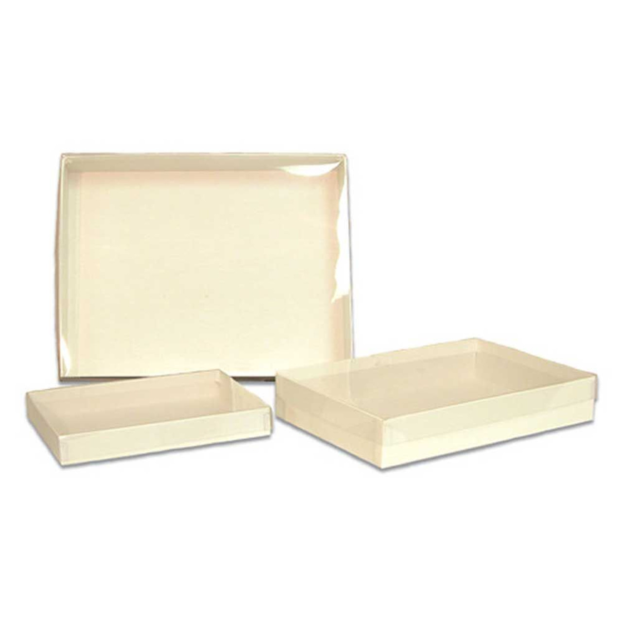 Clear Top Stationery Boxes