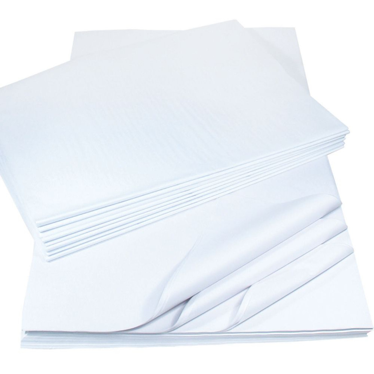 White Recycled Tissue Paper, 18x24 Carton of 5, Bulk 960 Sheet Packs