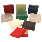 Gloss Colored Jewelry Boxes with Cotton