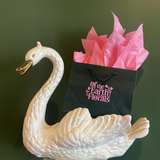 Hunter Green Rope Handle Euro Tote Shopping Bag