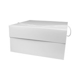 Gloss White Two-Piece Hat Boxes