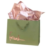 Tinted Twill Handle Euro Tote in Willow