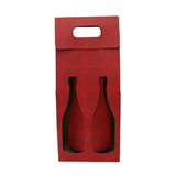 7x3.5x16.25 Crimson Circles Double Bottle Carrier/100
