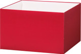 8" x 8" x 5" Red Gift Box Base/25