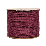 2mm x 100 yds Cabernet Jute Rope
