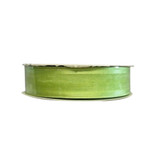 A roll of 7/8 x 25 yds Citrus Satin Edge with Wire Ribbon