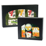 Black Linen Window Gift Box