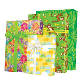 Floral Wrapping Paper - Contemporary & Traditional Designs - Box and Wrap