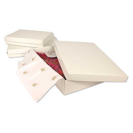 2-Piece Folding Set-up Gloss White Apparel Boxes