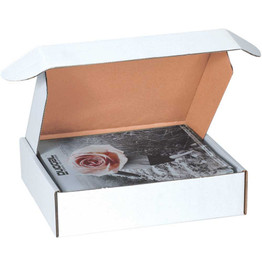 White Deluxe Literature Mailers