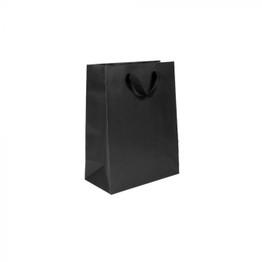 Black Kraft Paper Bags, 8x4.75x10.25, 25ct