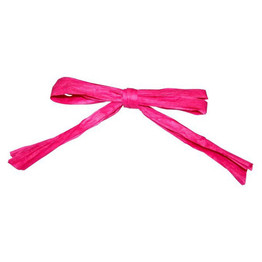 2.5x1.75" Raffia Ribbon Twist Tie Bows