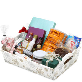 Alpine Snowflakes Market Tray