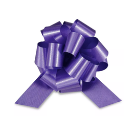 Purple 5 1/2" x 18 Loop Perfect Bows/25CT