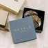 Custom 3.5x3.5x1" Jewelry Box in Slate Gray