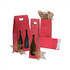 7x3.5x16.25 Crimson Circles Double Bottle Carrier/100