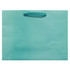 13x5x10 Aqua Twill Handle Euro Totes