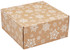 9 x 9 x 4 Decorative Mailer Snowflake Kraft 6ct