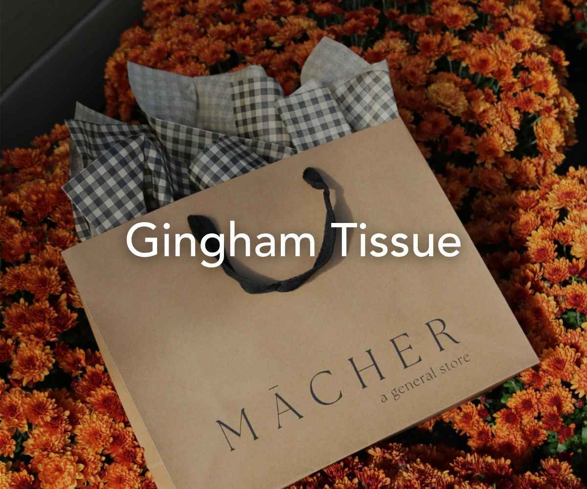 Gingham Tissue Paper