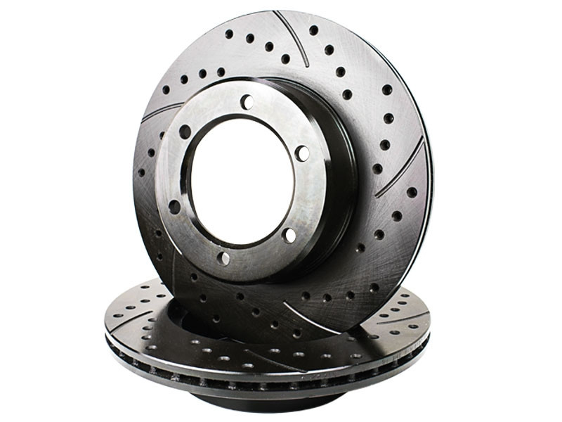 Cross Drilled Slotted Rotors 4Runner 5VZ & 3RZ (11/1995-2001) With