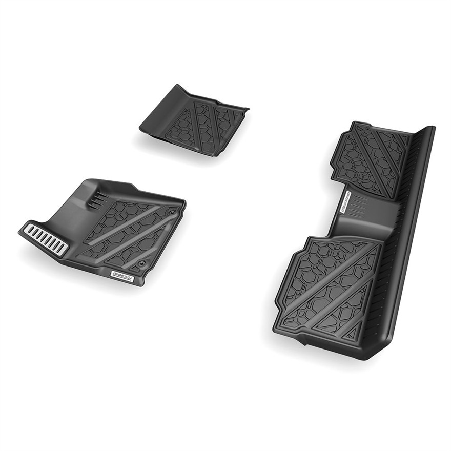 【2020✨️Theory】OVERLAY DF LUXE NEW DIVIDE Air Design Floor Liners Kit for 2017-2020 Tacoma (Set of 3)