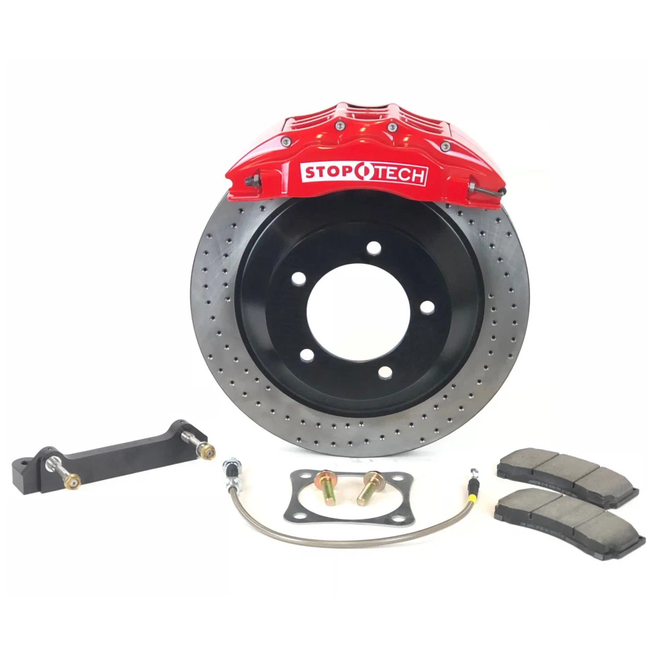 Stoptech 6 Piston Front Big Brake Kit 2007- 2022 Tundra / LC200