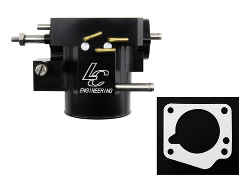 LCE Billet Big Bore Throttle Body - 22RE (85-88 / Black)