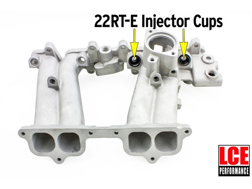 22RT-E Fuel Injector Cup Set of 2 Cups & 2 O-Rings