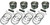 Street Piston Set(w/Rings) - 22R/RE(85-95)(+.060")