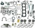 Premium Master Rebuild Kit - 22RTE (85-88 Turbo)