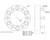 Trail Gear Wheel Spacers(Pair) - 6 Lug x 2"Wide (6 on 5.5")