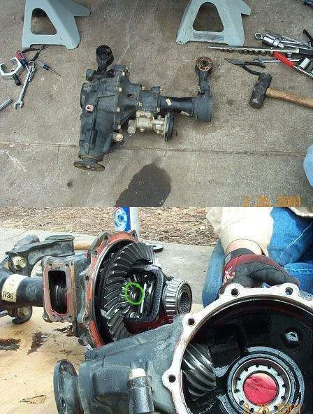 Toyota late-model 7.5 inch high-pinion IFS front differential