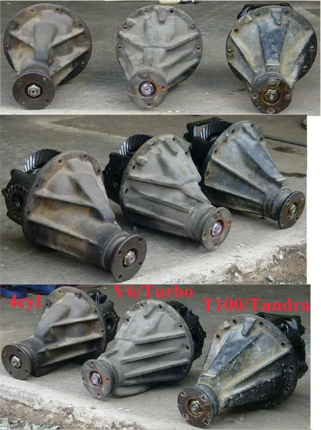 Toyota 8 inch third member housing identification