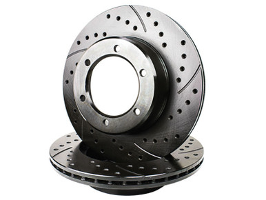 45revolution ベルト DEADEND toccata crust Cross Drilled Slotted Rotors 4Runner 1991-1995 / T100 1994