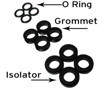 22RE/2RZ/3RZ Fuel Injector O-Ring, Grommet & Isolator Kit