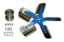 Flex Fan - 5VZ Flex Fan With Billet Spacer Kit