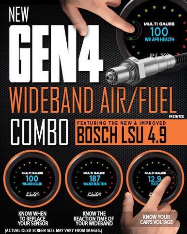 PLX DM-6 + SM-AFR Wideband AFR Combo Gen 4 With Gauge