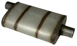 Pro Flow 3-Chamber Muffler 2.25" (14" Satin) | LCE Performance