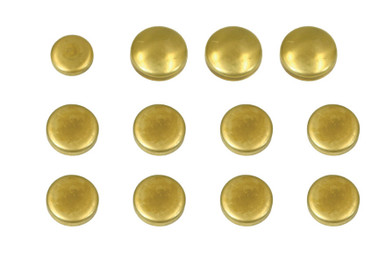 Brass Freeze Plug Set (12) 2RZ/3RZ 1995-2004