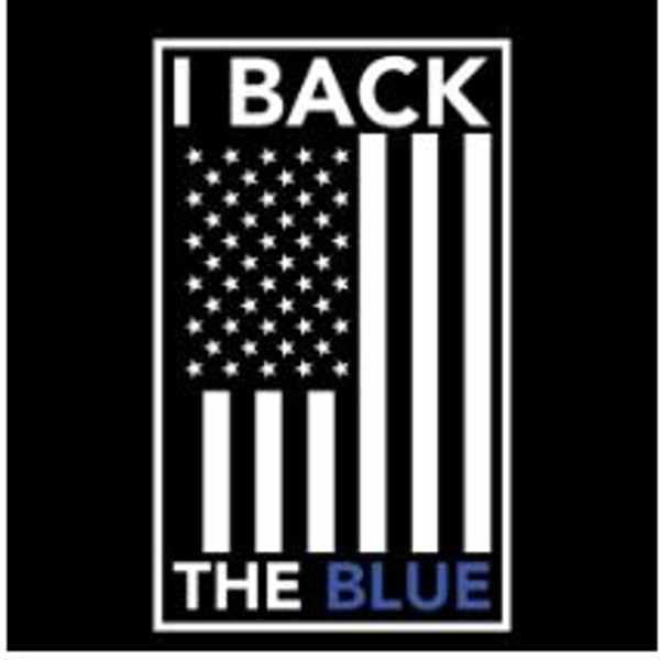 Back the Blue Flag