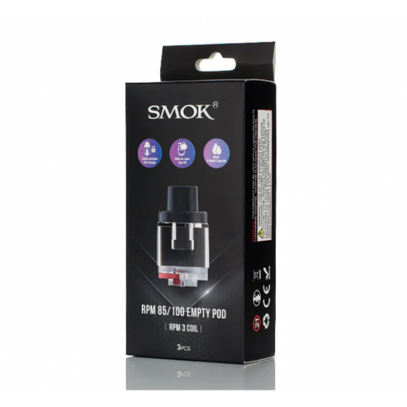 SMOK RPM (85/100) Empty Pod 6mL (RPM 3 Coil)