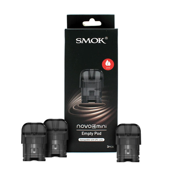 SMOK Novo 4 Mini Empty Replacement Pod 2mL - 3 Pack